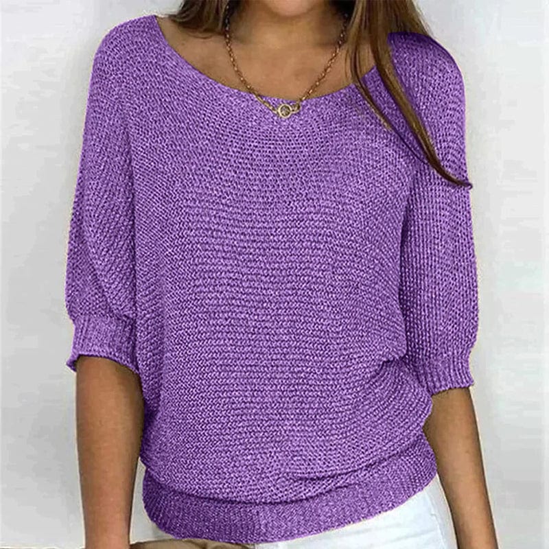 Seraphina | Three Quarter Sleeve Sweater