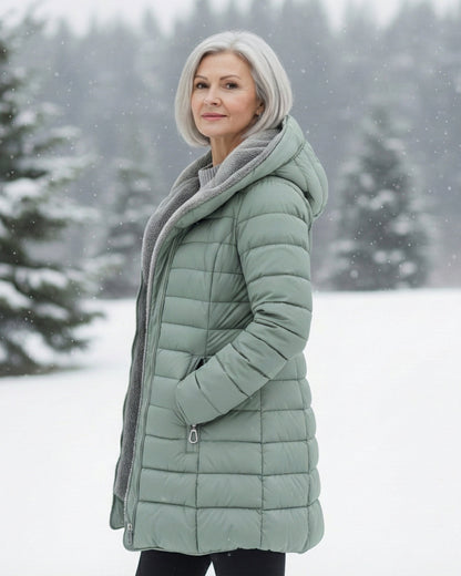 Julie | Fleece Lined Puffer Coat