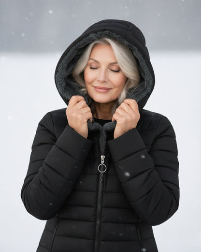 Julie | Fleece Lined Puffer Coat