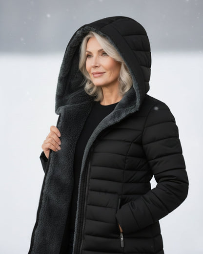 Julie | Fleece Lined Puffer Coat