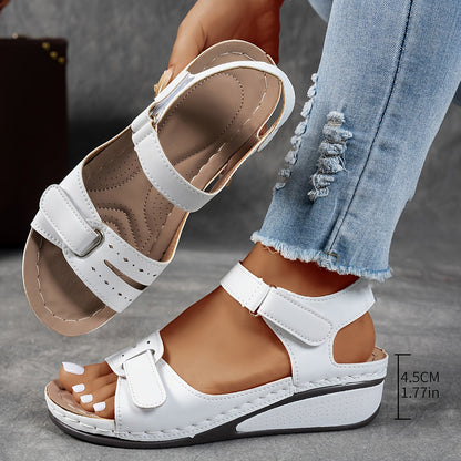 Elora™ | Elegant Orthopedic Wedge Sandals