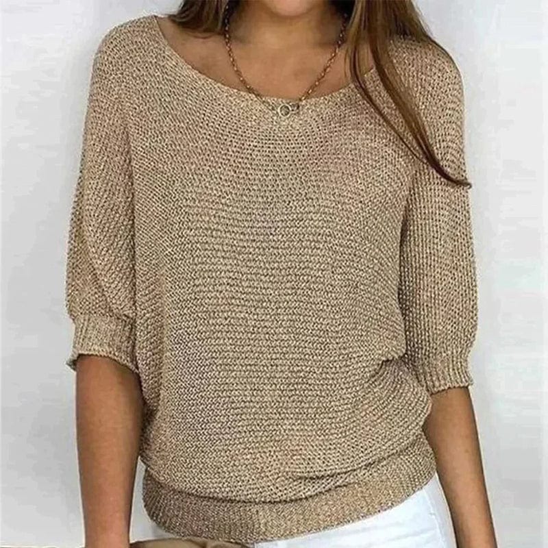 Seraphina | Three Quarter Sleeve Sweater