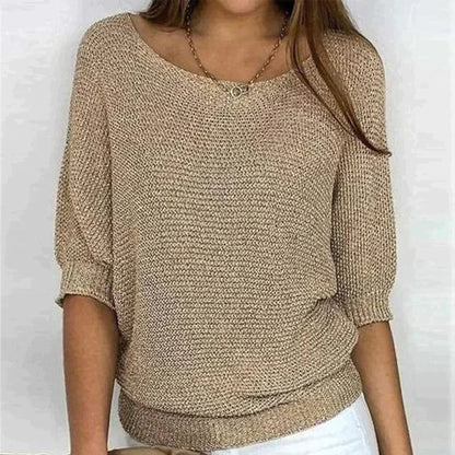 Seraphina | Three Quarter Sleeve Sweater