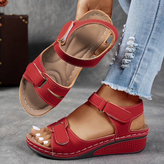 Elora™ | Elegant Orthopedic Wedge Sandals