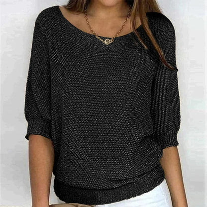Seraphina | Three Quarter Sleeve Sweater