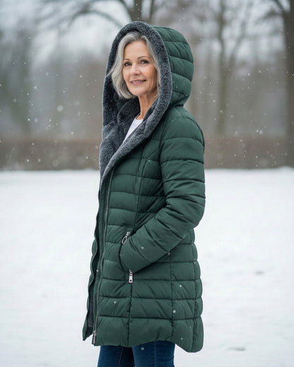 Julie | Fleece Lined Puffer Coat