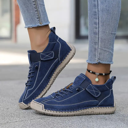 MIA - Orthopaedic Comfort Leather Trainers