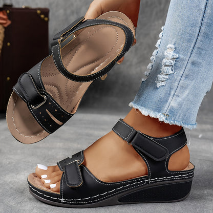 Elora™ | Elegant Orthopedic Wedge Sandals