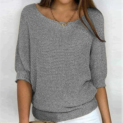 Seraphina | Three Quarter Sleeve Sweater