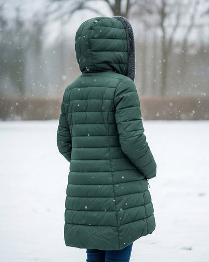 Julie | Fleece Lined Puffer Coat