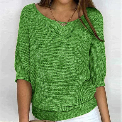 Seraphina | Three Quarter Sleeve Sweater
