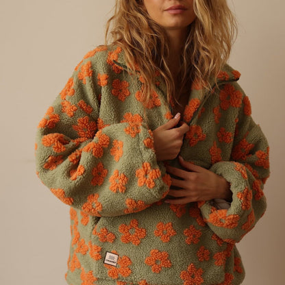 Gracie | Long Sleeve Fleece Hoodie