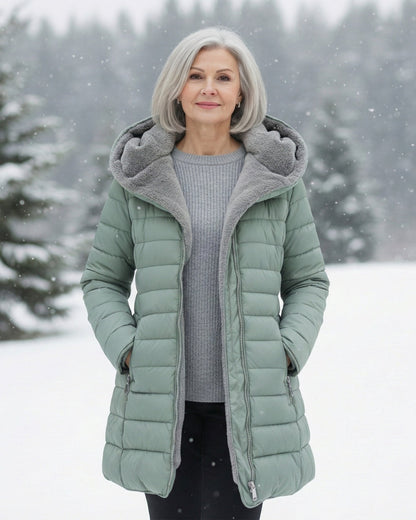 Julie | Fleece Lined Puffer Coat