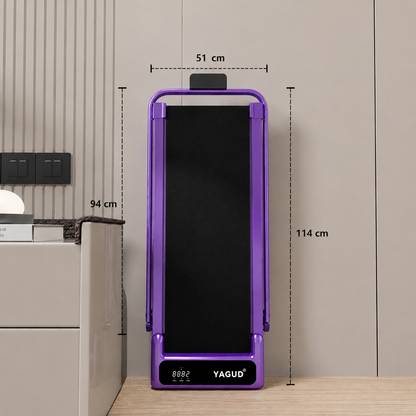 Plataforma de fitness plegable con inclinación ajustable, Doble amortiguación y Bajo nivel de ruido