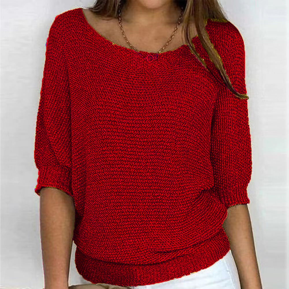 Seraphina | Three Quarter Sleeve Sweater