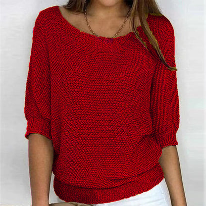 Seraphina | Three Quarter Sleeve Sweater