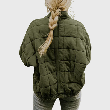 Ruth - Quilted Zip Jacket
