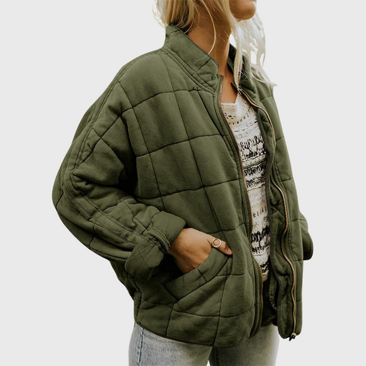 Ruth - Quilted Zip Jacket