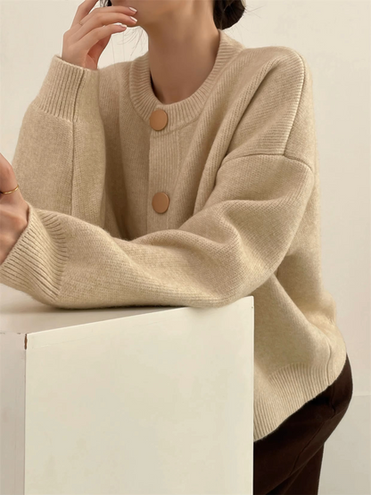 Tahlia™ | Minimal Button Cardigan