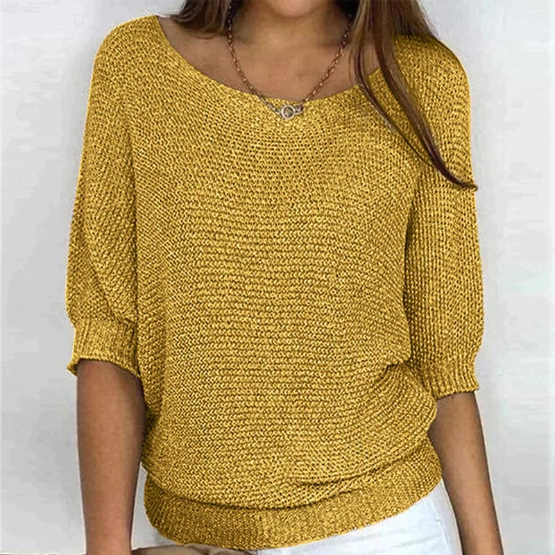 Seraphina | Three Quarter Sleeve Sweater