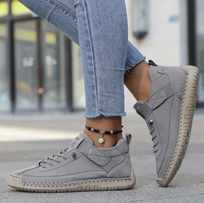 MIA - Orthopaedic Comfort Leather Trainers