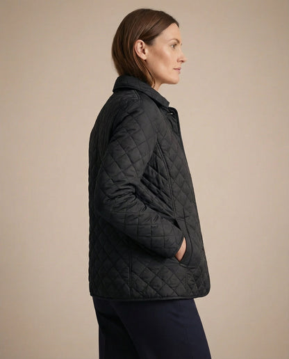 Quilted Button Up Jacket