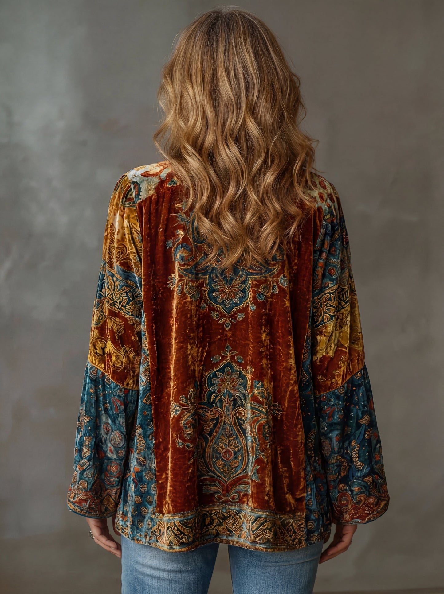 Kirra | Boho Embroidered Kimono Jacket