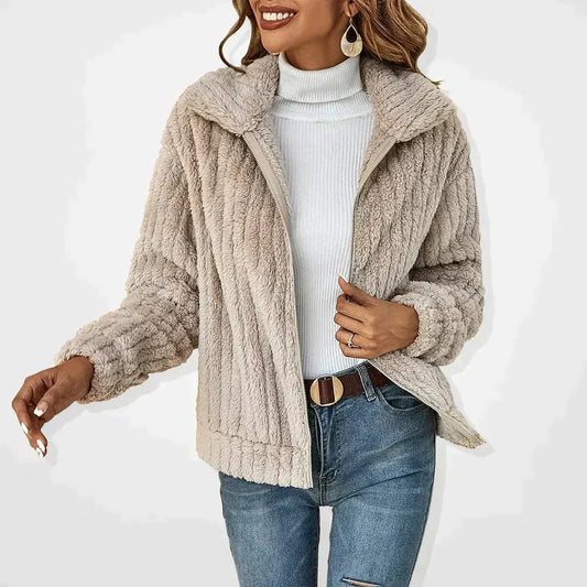 Rhonda | Casual plushy cardigan